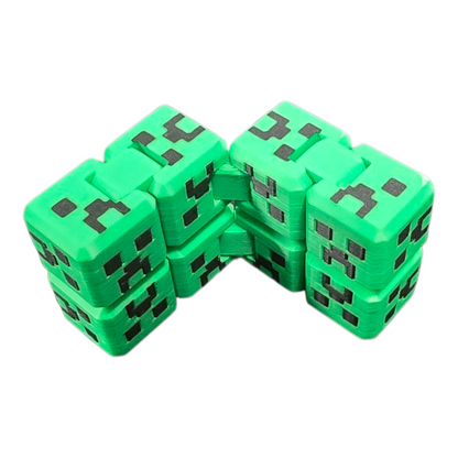 3d printed minecraft creeper fidget toy perfect gift main image