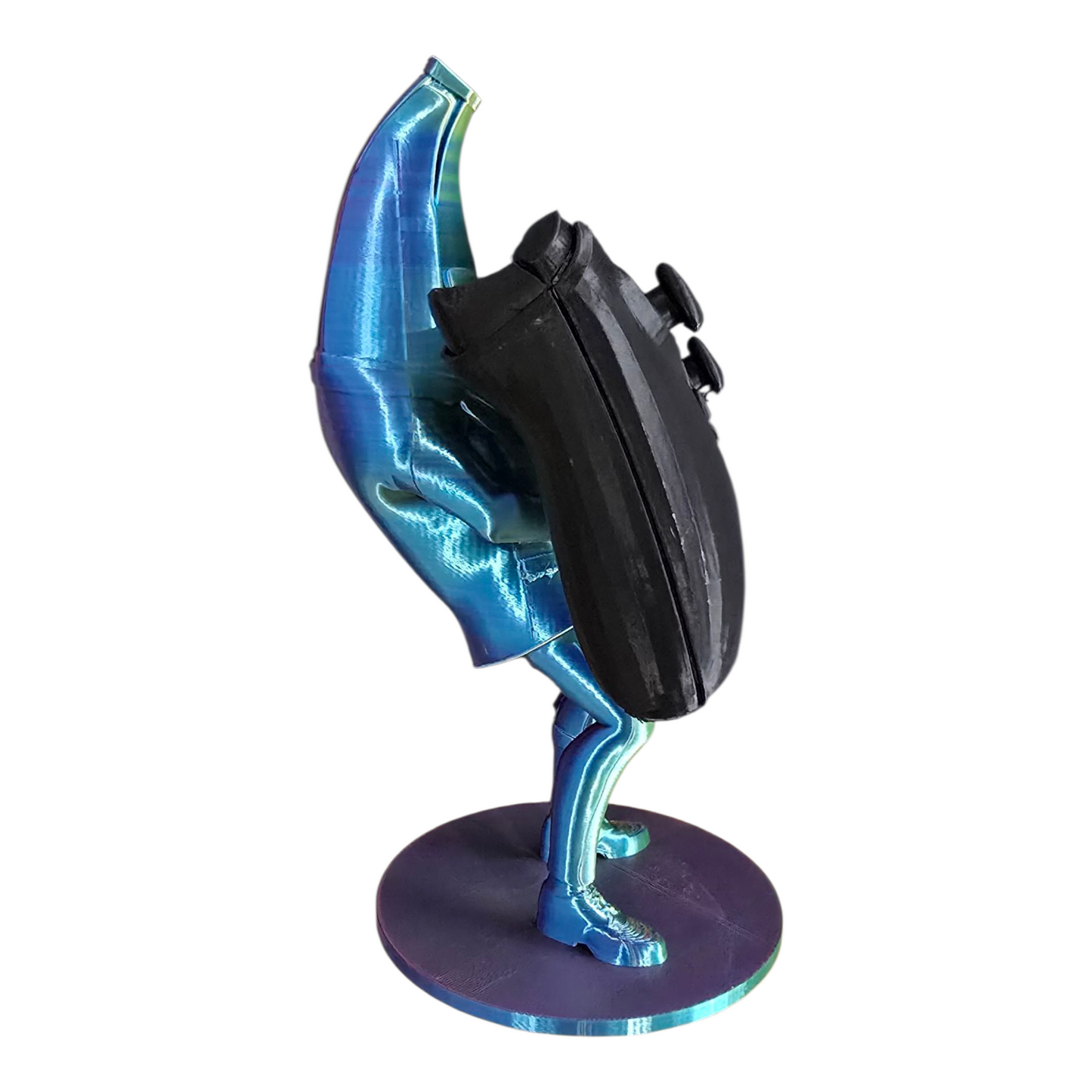 Peely Inspired Controller Holder– Tri‑Colour 3D Printed