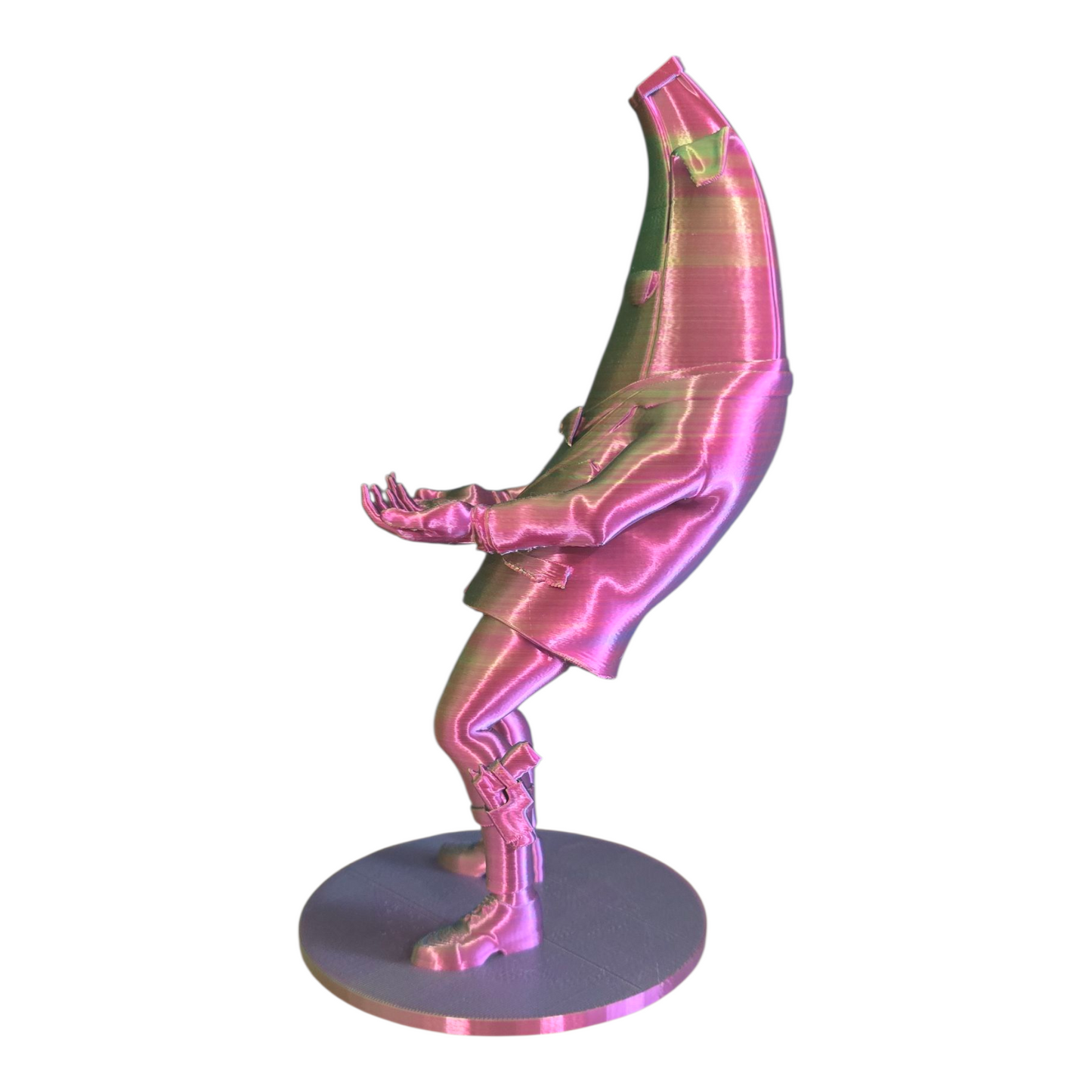 Peely Inspired Controller Holder– Tri‑Colour 3D Printed