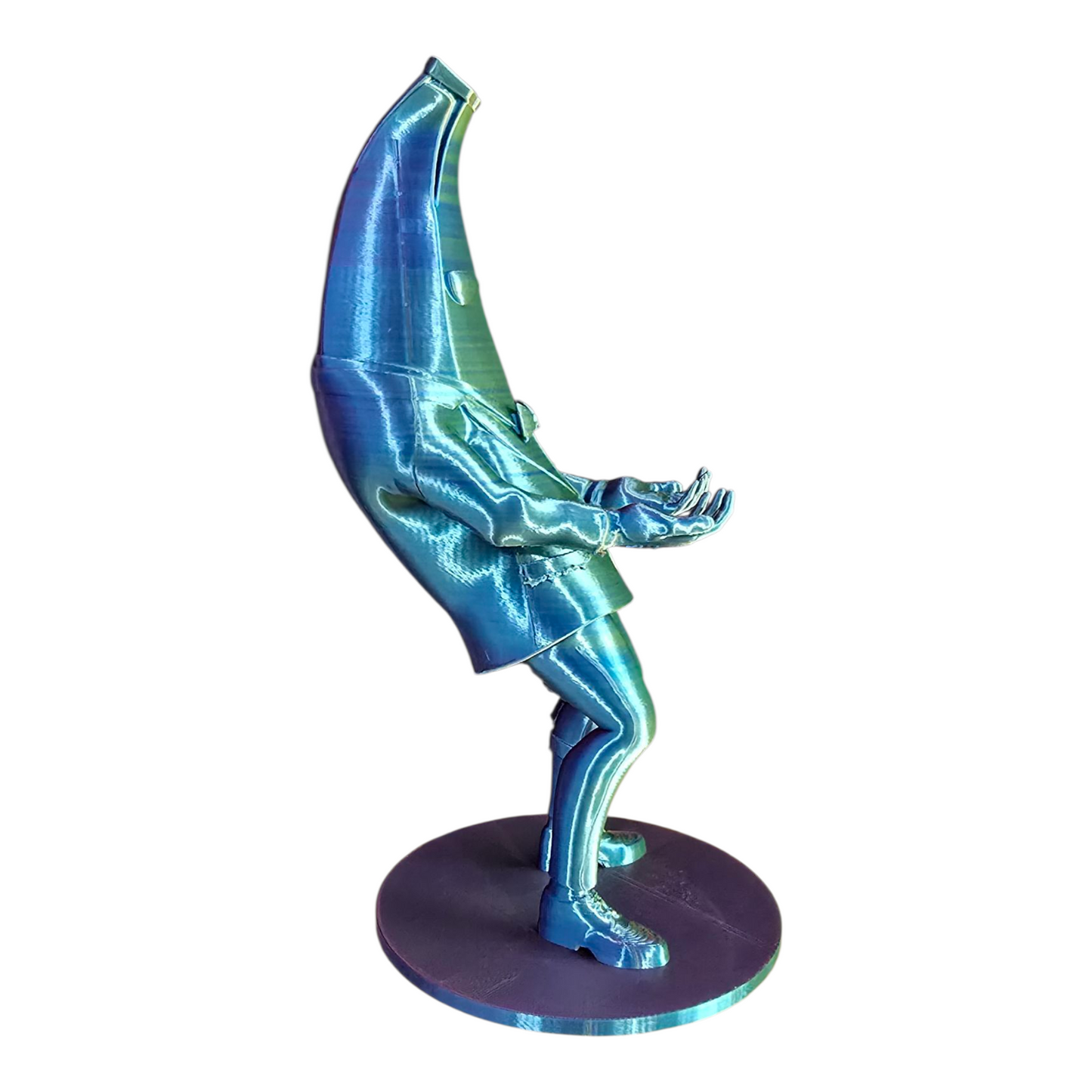 Peely Inspired Controller Holder– Tri‑Colour 3D Printed