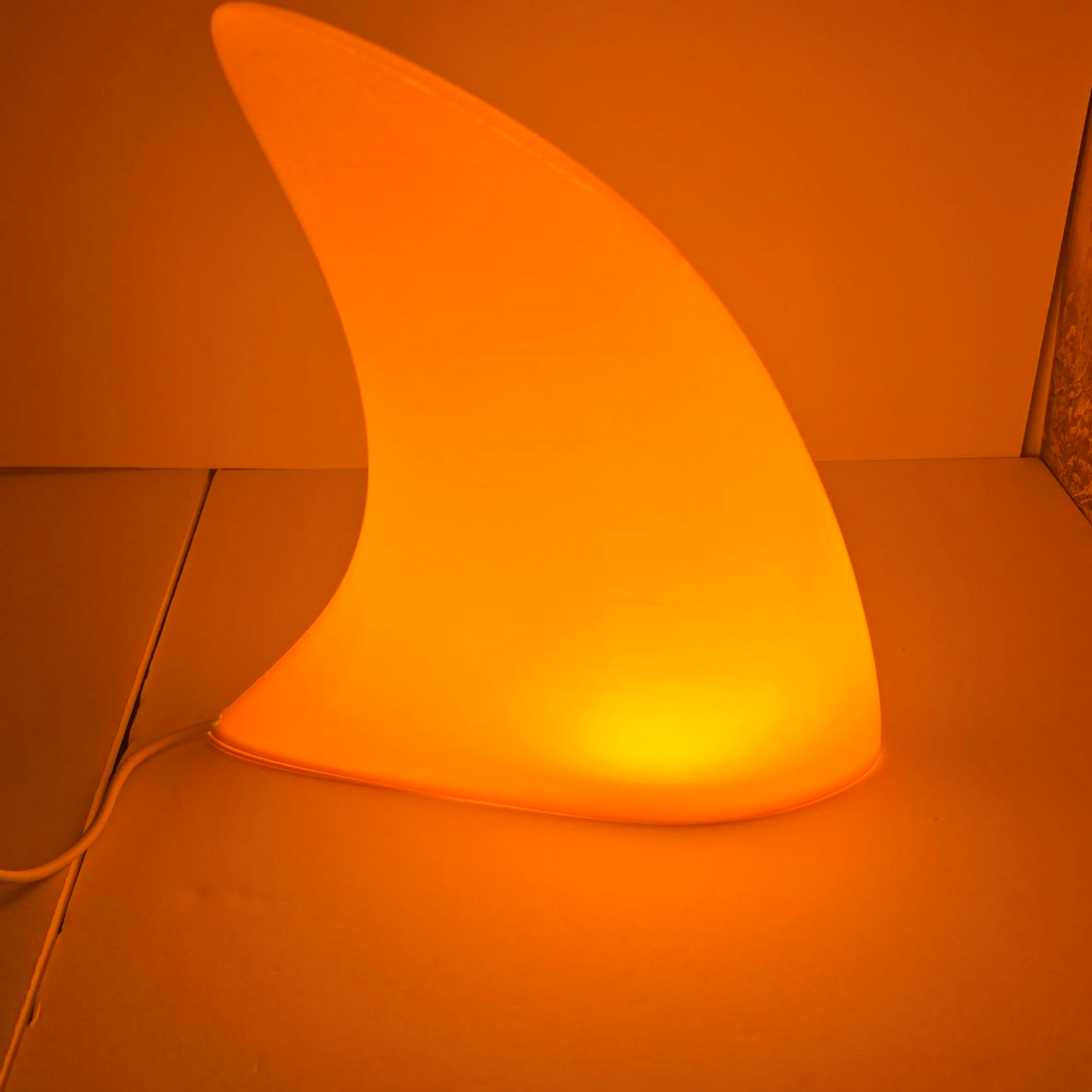 Shark Fin LED Lamp - Modern Glow for Ocean Lovers