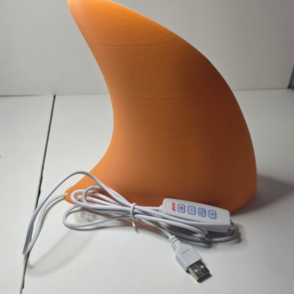 Shark Fin LED Lamp - Modern Glow for Ocean Lovers