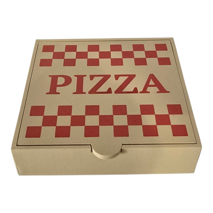 3D printed toy pizza set in PLA, FDM additive manufacturing, removable slices for fidget play