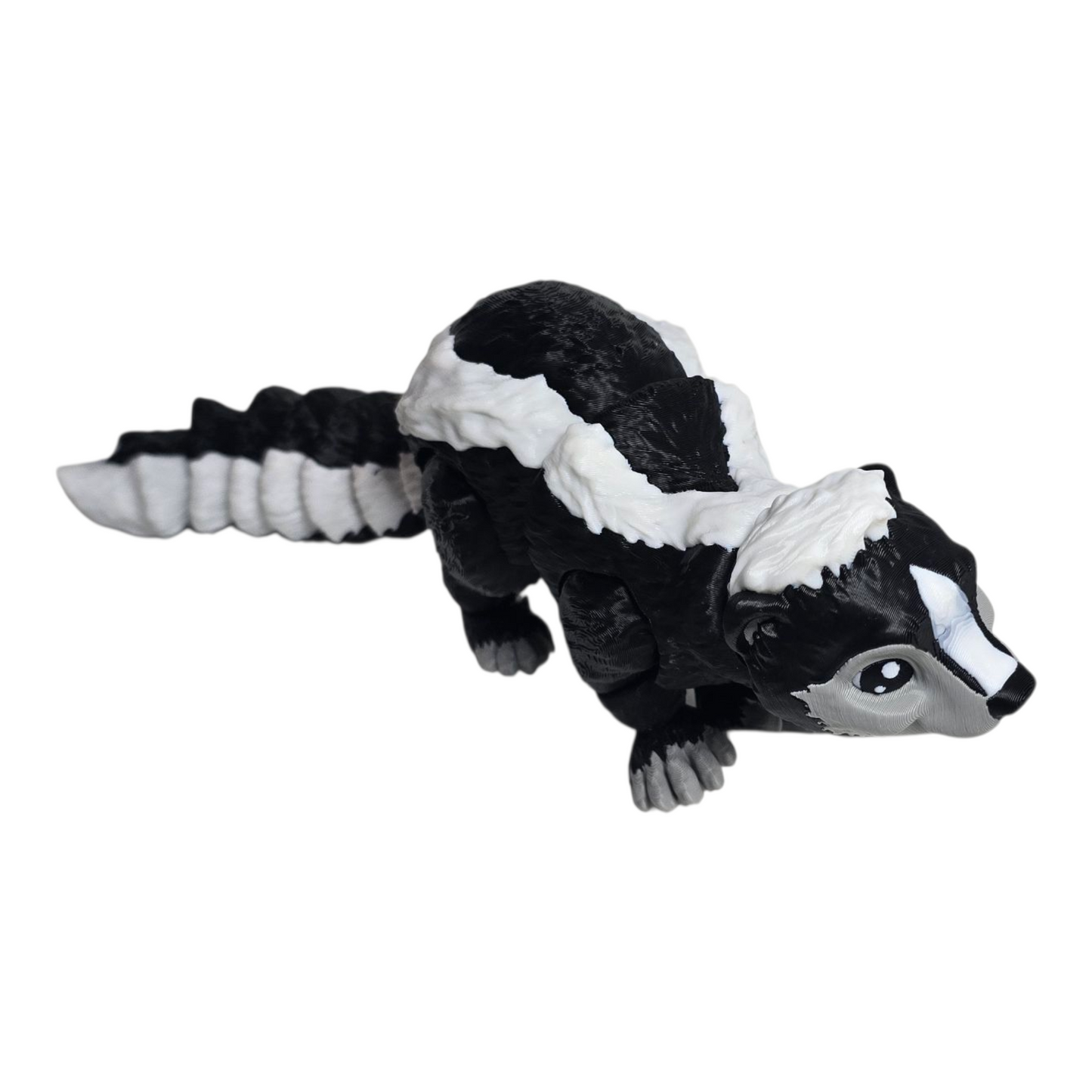 poseable skunk desk buddy with movable head and feet