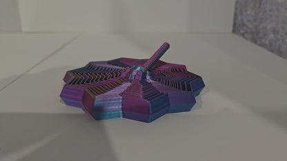 a video of a 3d printed sensory auditory asmr fidget